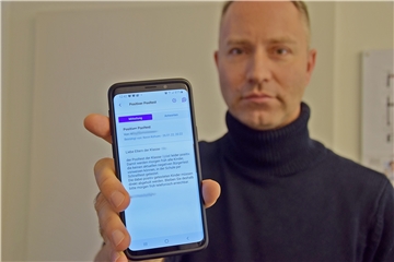 Am Abend um 20.01 Uhr erhielt unser Autor die Nachricht von der Schule: Der heutige Pooltest ist positiv ausgefallen.