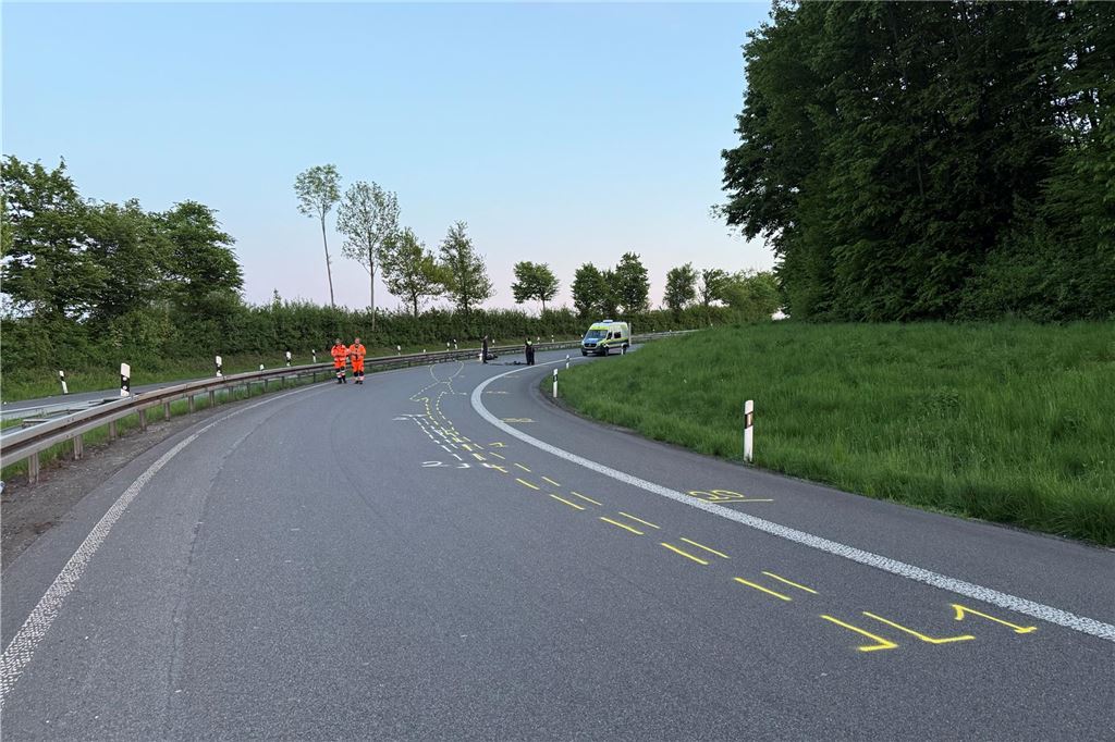 Verkehrsunfall am Montagabend (28.4.) am Kreuz Dortmund-Nordost