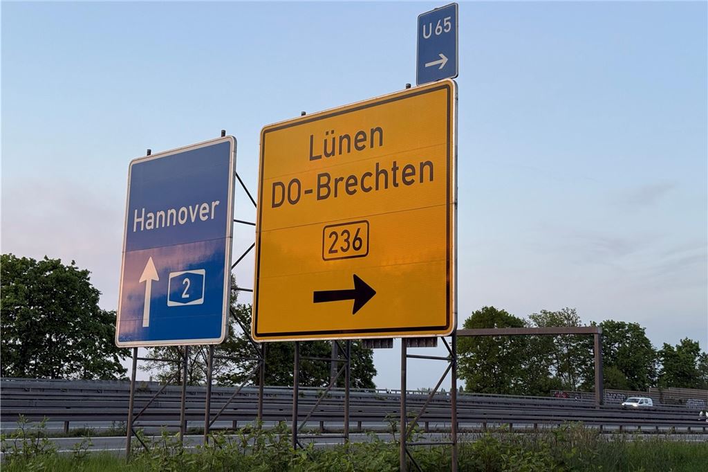 Verkehrsunfall am Montagabend (28.4.) am Kreuz Dortmund-Nordost