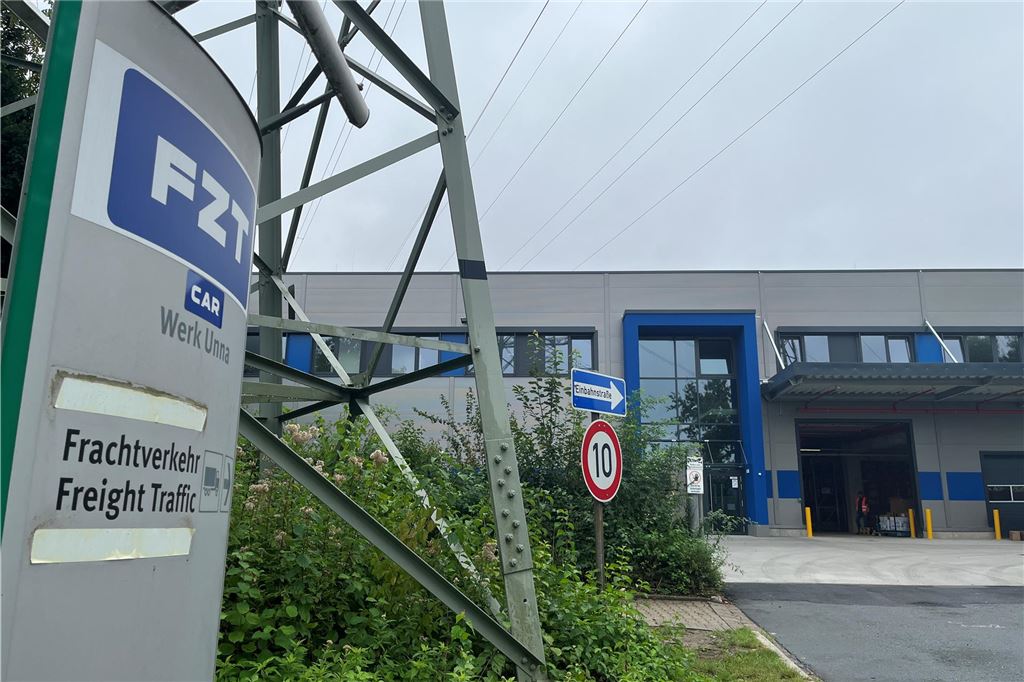 Nach Neubau: Stadt streicht einem Unternehmen die Hälfte der Parkplätze Der Firmensitz von FZT Automotive und der Car GmbH befindet sich an der Alfred-Nobel-Straße 9 in Unna.