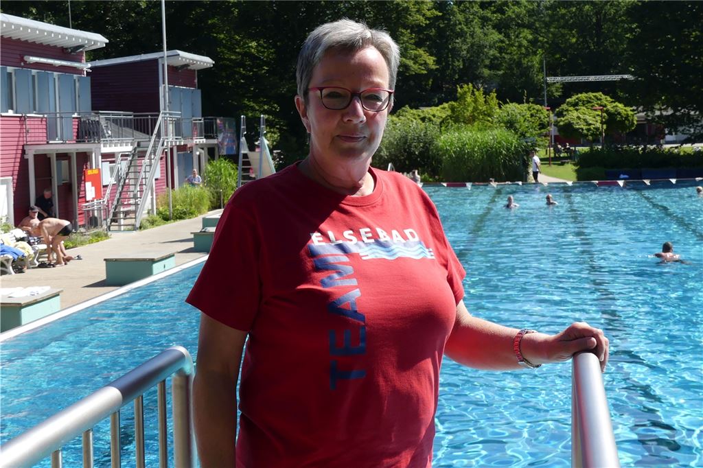 Freibad-Check: Das Elsebad in Schwerte „gehört“ den Besuchern Annette Wild gehört zum Geschäftsführer-Team des Familienbades: „Wir schätzen die persönliche Atmosphäre sehr."
