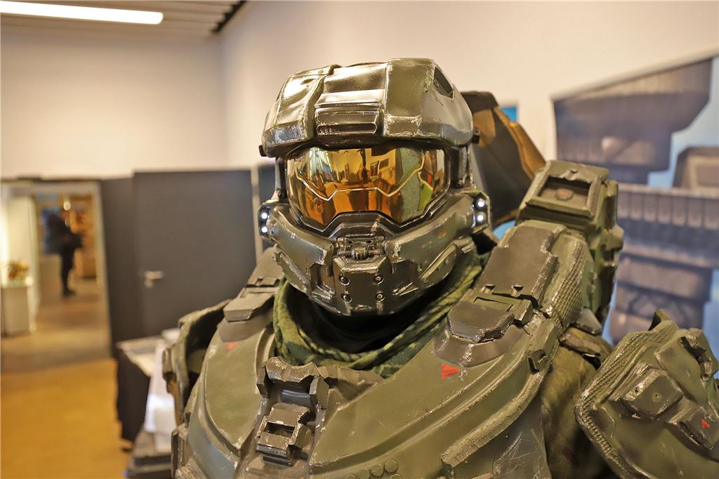 Cosplayer im Stadtmuseum Bergkamen.