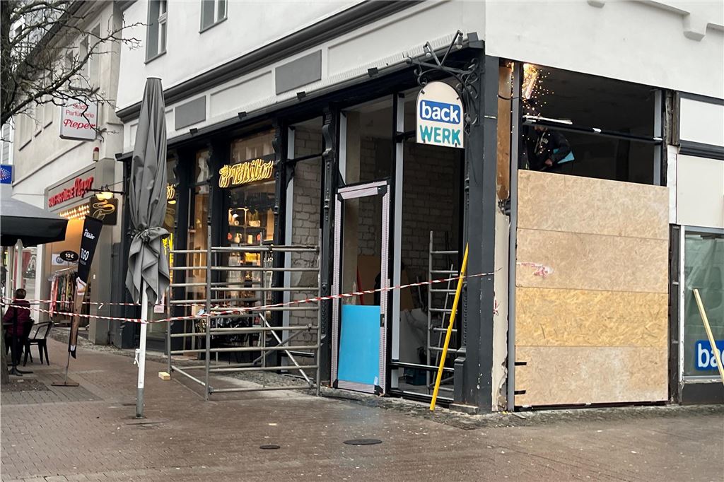 Auf die Backwaren des Backwerks müssen die Unnaer nach einem Brand verzichten. Die Wiedereröffnung ist fest geplant. 