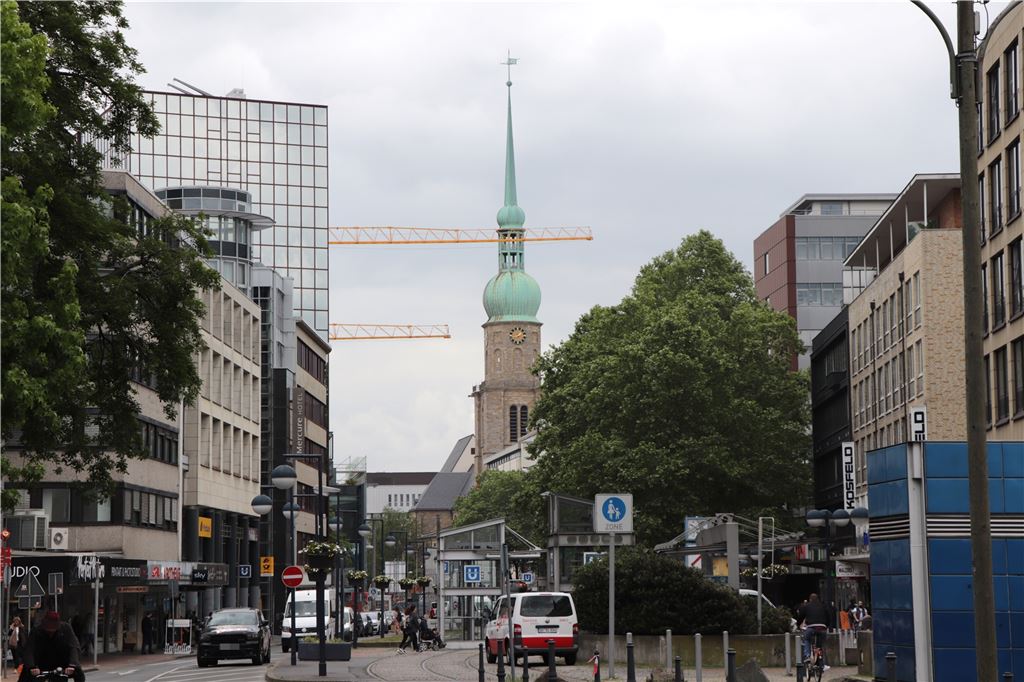 Dortmund bekommt Millionen für Stadterneuerung - wohin das Geld fließt Aus der Kampstraße in Dortmund soll ein Boulevard werden.