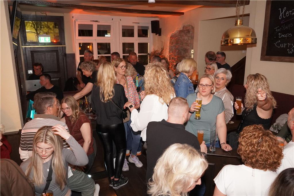 Bei der Brauhaus-Nacht wurde das Morgentor zur Tanzfläche.