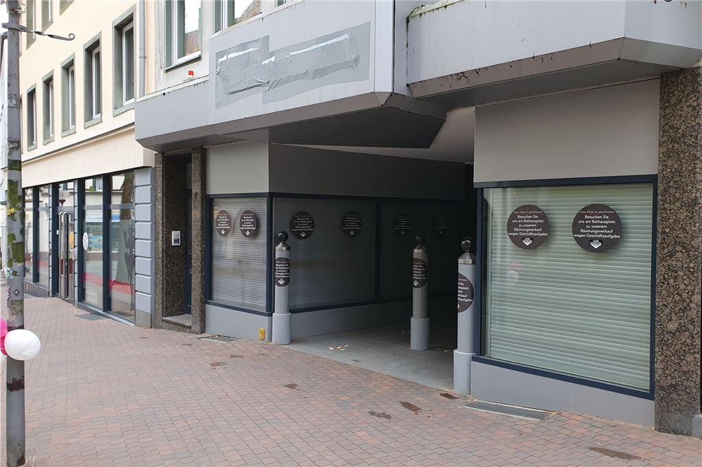 Leerstände auch in Top-Lagen: So geht es der Unnaer City Bei Liebehenschel funkelt nichts mehr im Schaufenster. Der Juwelier hat seinen Standort an der Wasserstraße geschlossen.
