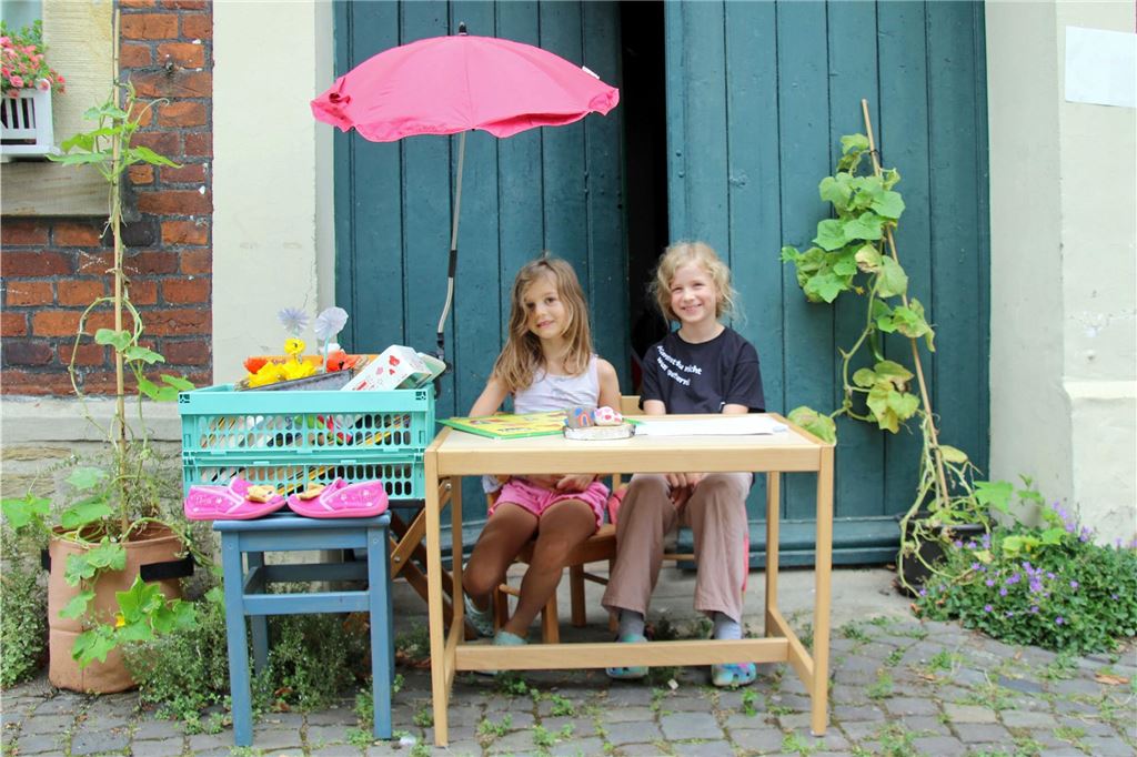 Ansichten vom vierten Dorftrödel in Herbern.
