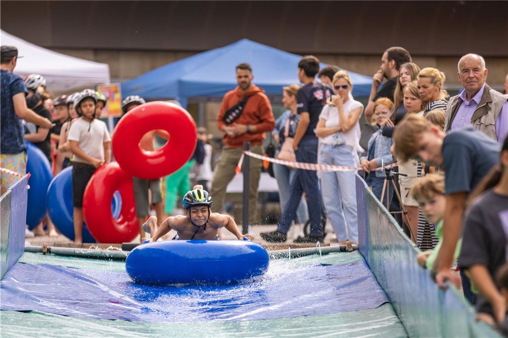 Wheel-Sliding-Contest in Unna