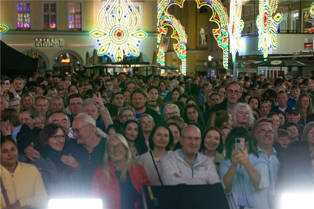 Beste Stimmung herrschte am Freitagabend bei der Un(n)a Festa Italiana 2023.