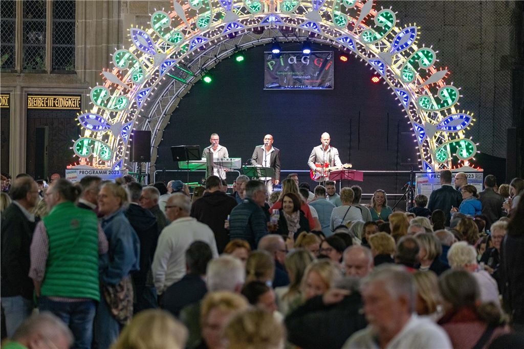 Beste Stimmung herrschte am Freitagabend bei der Un(n)a Festa Italiana 2023.