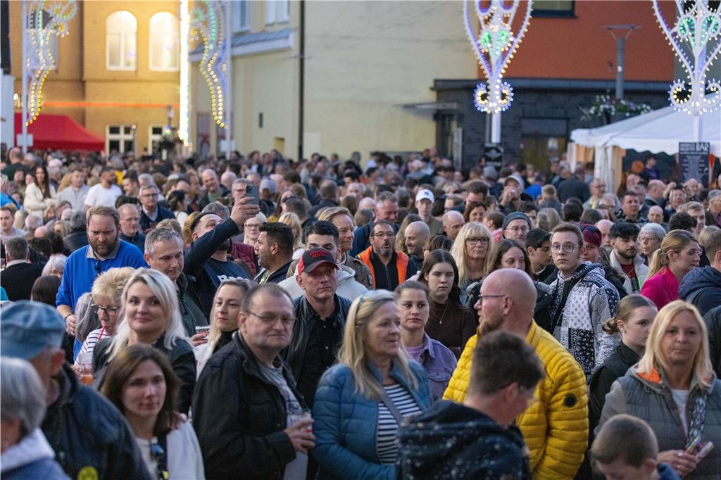 Beste Stimmung herrschte am Freitagabend bei der Un(n)a Festa Italiana 2023.