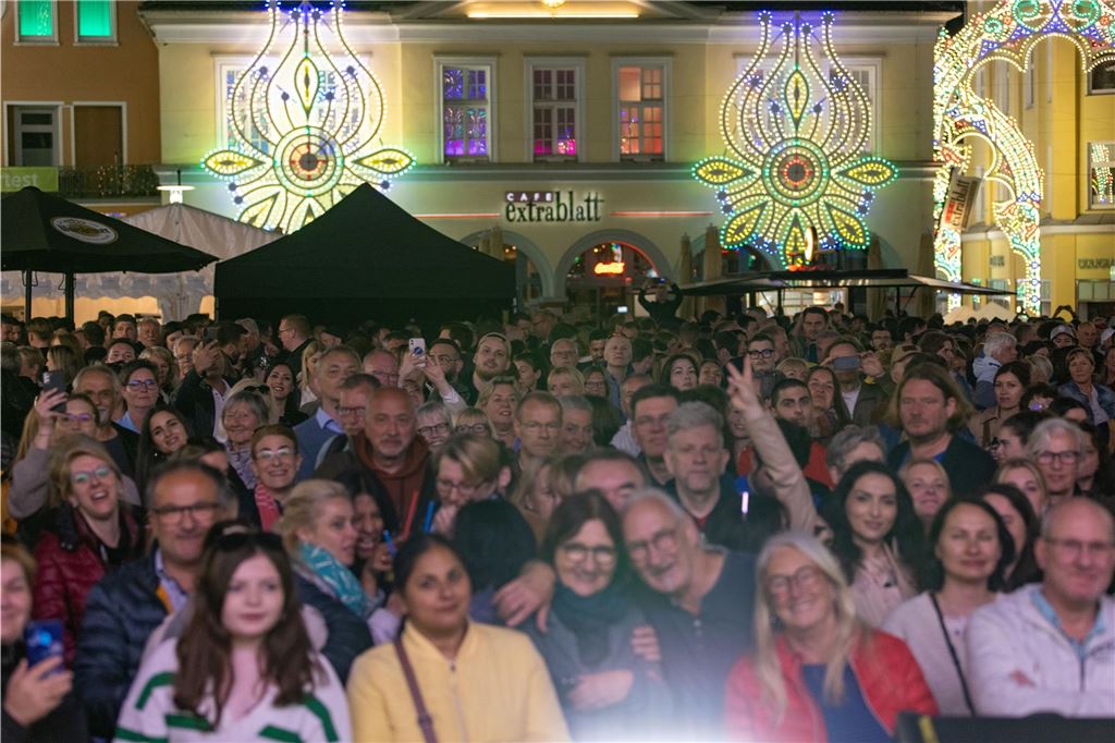 Beste Stimmung herrschte am Freitagabend bei der Un(n)a Festa Italiana 2023.