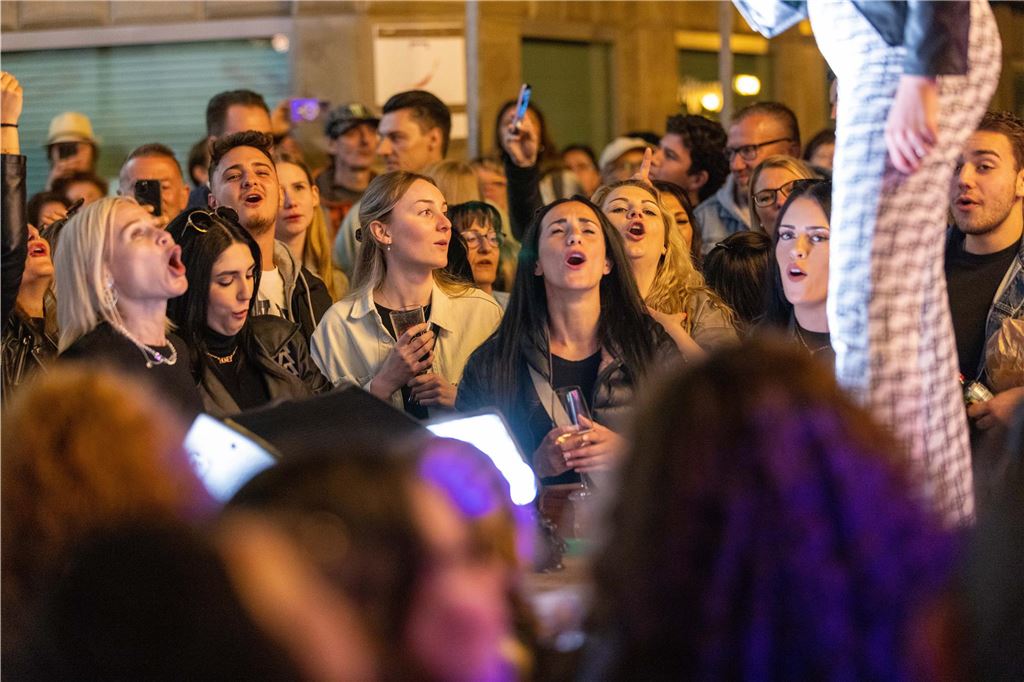Beste Stimmung herrschte am Freitagabend bei der Un(n)a Festa Italiana 2023.