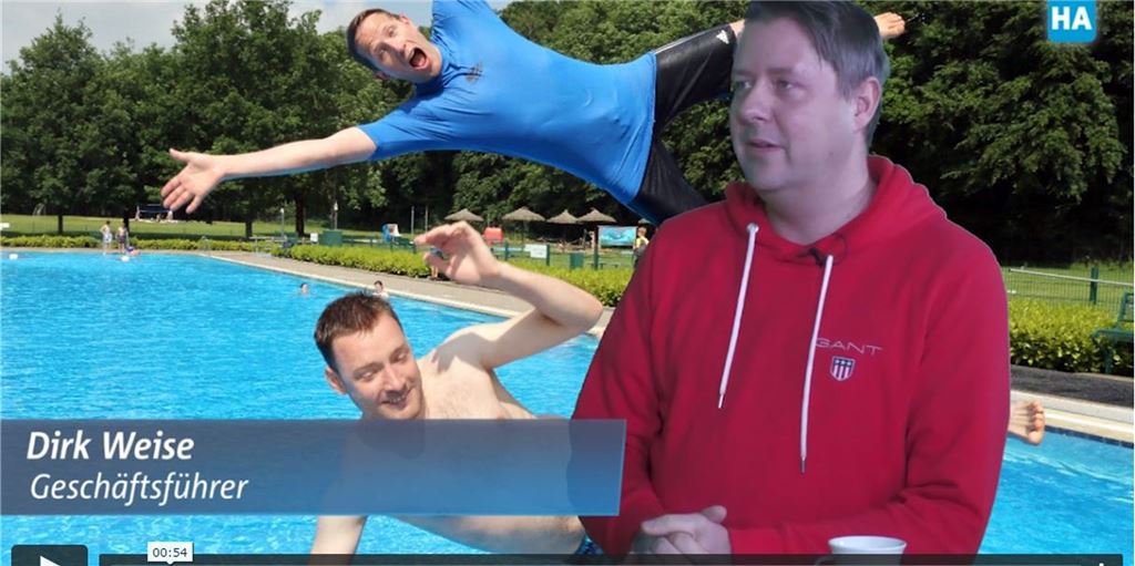 Mit Video: Die Geschichte eines sensationellen Corona-Konzeptes im Freibad Dellwig Dirk Weise und Dr. Annette Reeske-Manthey erzählen im Videogespräch die sensationelle Geschichte eines Corona-Konzeptes, das das Freibad Dellwig in Fröndenberg 2020 bundesweit in die Schlagzeilen brachte.