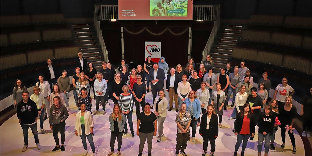 50 junge Menschen beginnen ihre Ausbildung als Erzieher bei der Awo 50 junge Menschen beginnen ihre Ausbildung als Erzieher bei der Awo
