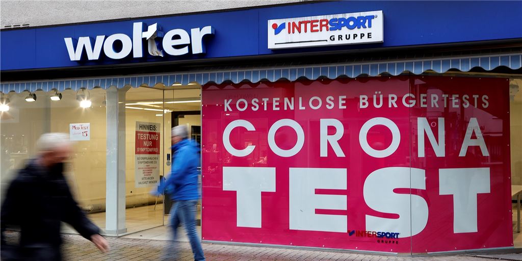 Intersport, Ikea und Technopark: Neue Testzentren – auch in der Winterwelt Ein neues Schnelltestzentrum in der Fußgängerzone des Betreibers „medTest“. Seit diesen Freitag wird dort schnellgetestet.