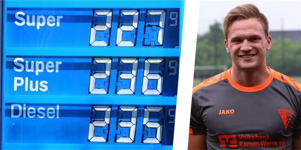 Trotz hoher Spritpreise: WSC-Spieler Jannik Prinz fährt jede Woche 600 Kilometer zum Spiel Die Spritpreise steigen und steigen. Für Spieler wie Jannik Prinz, die weit zu Training und Spielen pendeln, ist das besonders bitter.