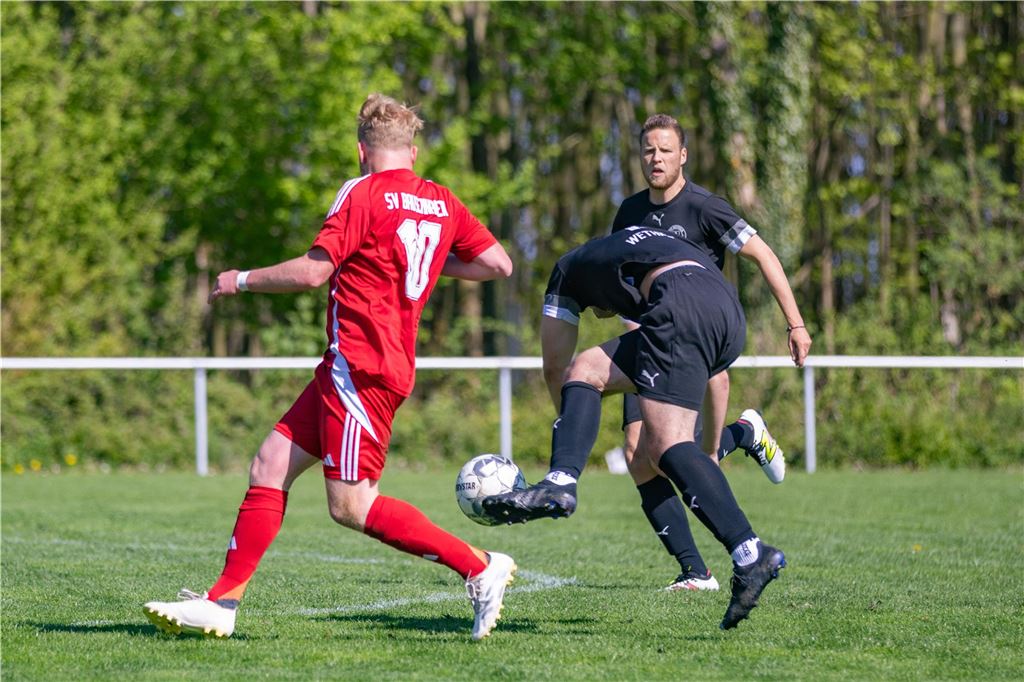 Westfalia Wethmar müht sich zum 2:1 in Bausenhagen: Viele Fotos vom Spiel