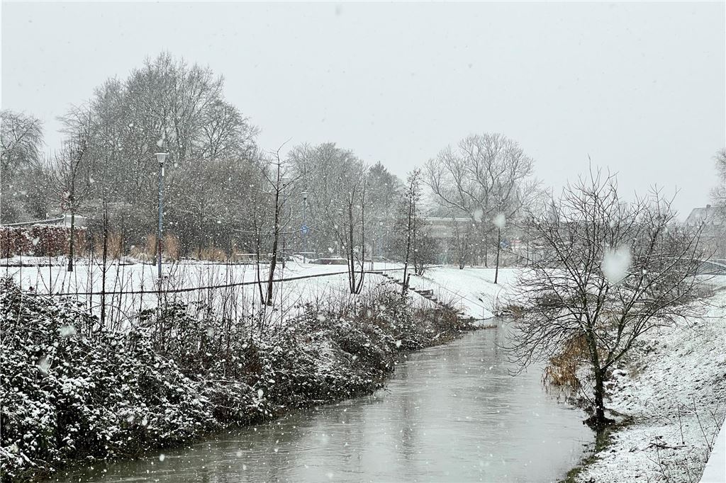 Kamen im Winter.