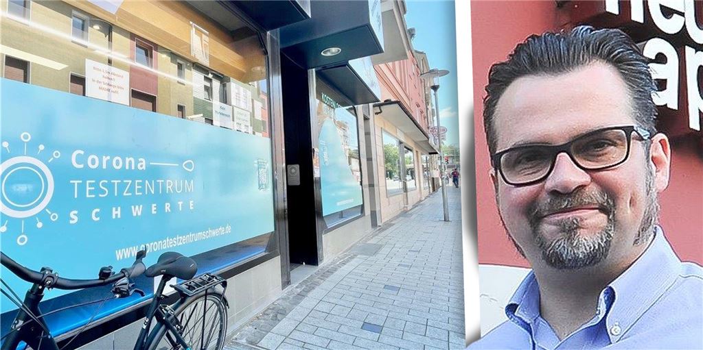 „Das ist doch völlig sinnbefreit“: Was passiert mit den Corona-Testzentren in Schwerte? Carsten Schumacher (Neue Apotheke) führt zurzeit drei Testzentren in Schwerte. Aber wie geht es weiter im Juli, wenn es keine kostenlosen Bürgertests mehr gibt?