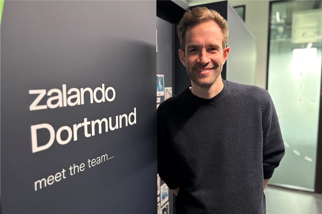 Zalando verlässt den Phoenix-See: „Dortmund bleibt wichtiger Standort“ Clemens Kucharski, Unternehmenssprecher von Zalando, freut sich über den neuen Standort des Tech Hubs in Dortmund.