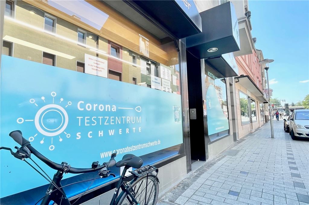 Ungewisser Besuch nach neuer Regelung in Schwerter Testzentrum Das Coronatestzentrum an der Bahnhofstraße ist auch nach dem 1. Juli weiter geöffnet.