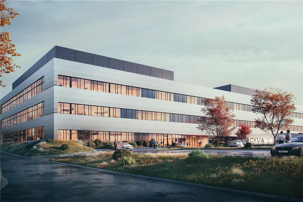 Schulen, Aue und Kanal: Die Bauprojekte stehen 2025 auf dem Programm Das ist der Entwurf für das CVUA-Gebäude im Holzwickeder Eco Port.