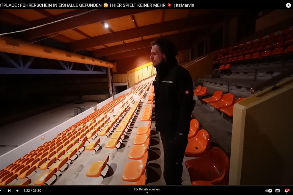 YouTuber filmen sich in Eishalle und kassieren Anzeige YouTube