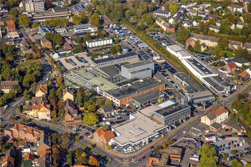 Neues Produktionswerk: SIBA verschiebt Zukunftspläne um ein Jahr Luftbild mit der Firma SIBA in Lünen