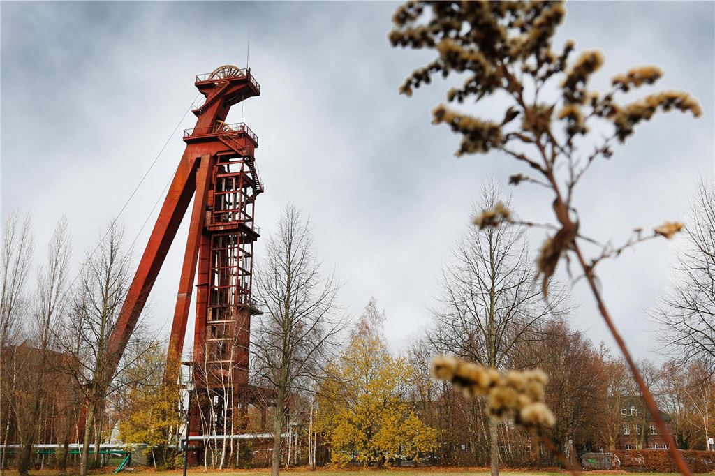 Monopol-Förderturm und Maschinenhaus wechseln den Besitzer Das Schachtgerüst der ehemaligen Zeche Monopol im Technopark an der Lünener Straße. Ein Besitzerwechsel zeichnet sich ab.
