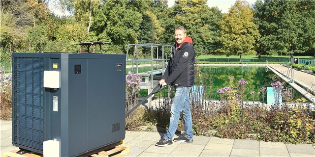 Sparen und Wärmen: Freibad Dellwig investiert in Wärmepumpen