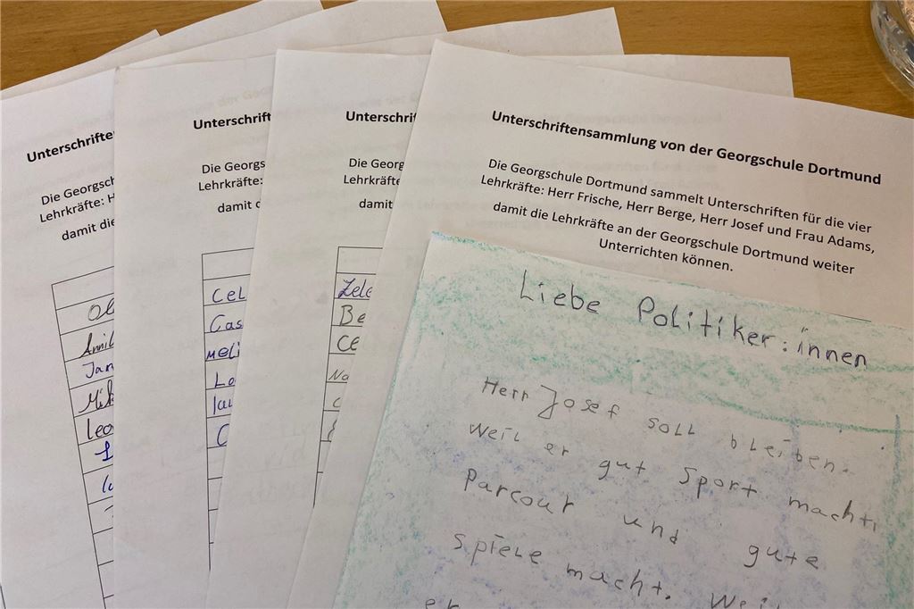 Kinder schreiben Briefe ans Ministerium: „Ich bin dann teuflisch sauer“ Unterschriftensammlung für das Schulministerium NRW