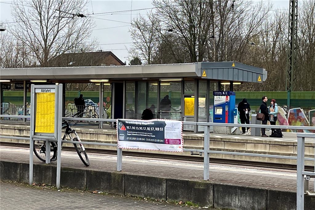 Bahn sagt erneut „Nein“: Kein Tunnel unter Gleis 208 und 209 Der Bahnhof Holzwickede bleibt auch weiterhin ohne direkte Unterführung Richtung Stehfenstraße.