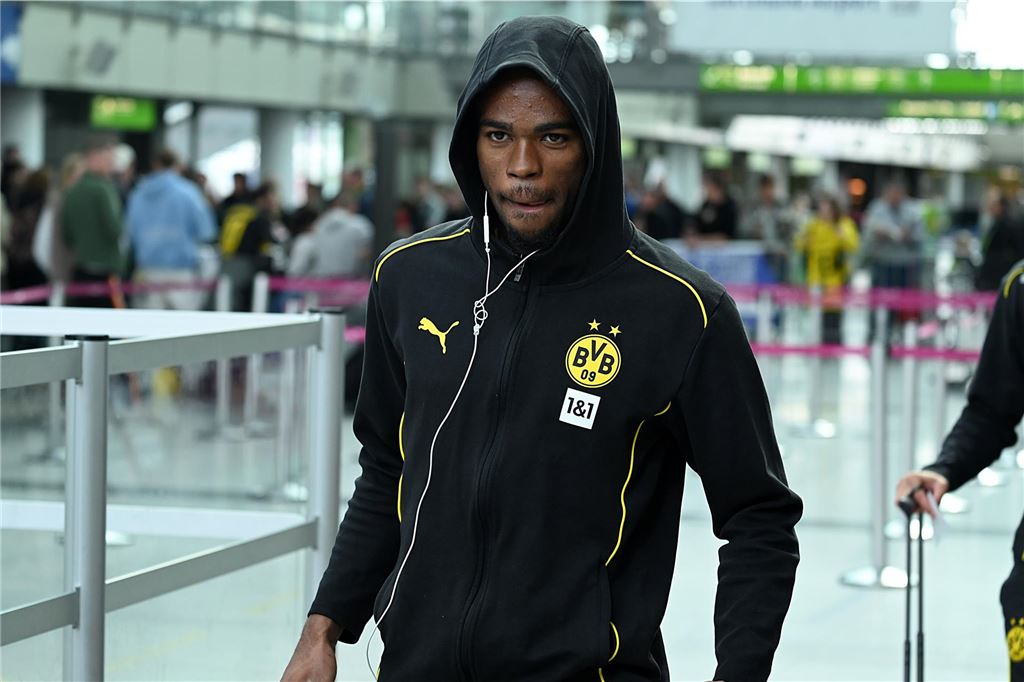 Der BVB auf dem Weg nach Mannheim.