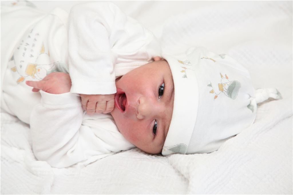 Der kleine Wael ist am 29. September zur Welt gekommen. Seine Eltern heißen Nisrine und Ali.