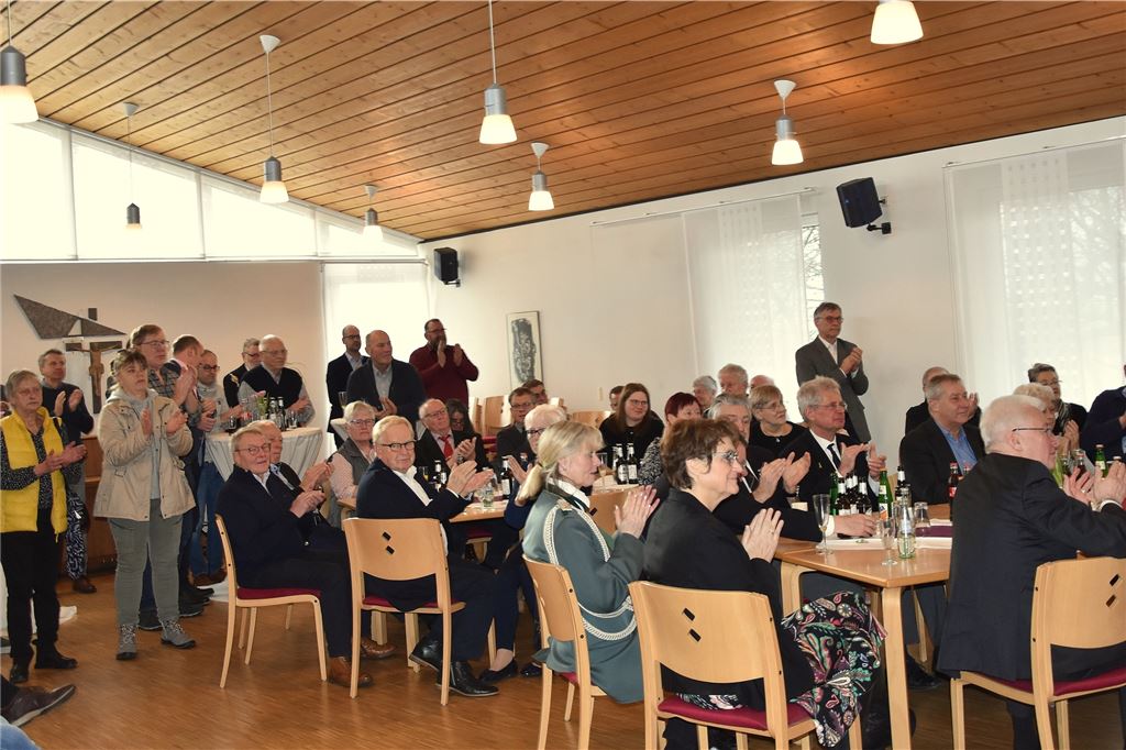 CDU: Letzter Auftritt für Olaf Lauschner Der Saal im Marienheim war sehr gut besucht, viele Repräsentanten aus Fröndenberg und der Region waren zum CDU-Neujahrsempfang gekommen.