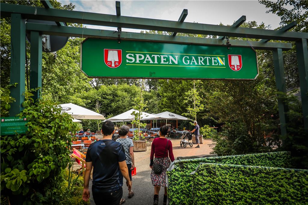 Beliebter Dortmunder Biergarten macht zu Der „Spaten Garten“ im Dortmunder Westfalenpark. (Archivbild)