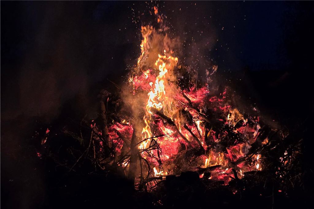 Osterfeuer SV Langschede 2025