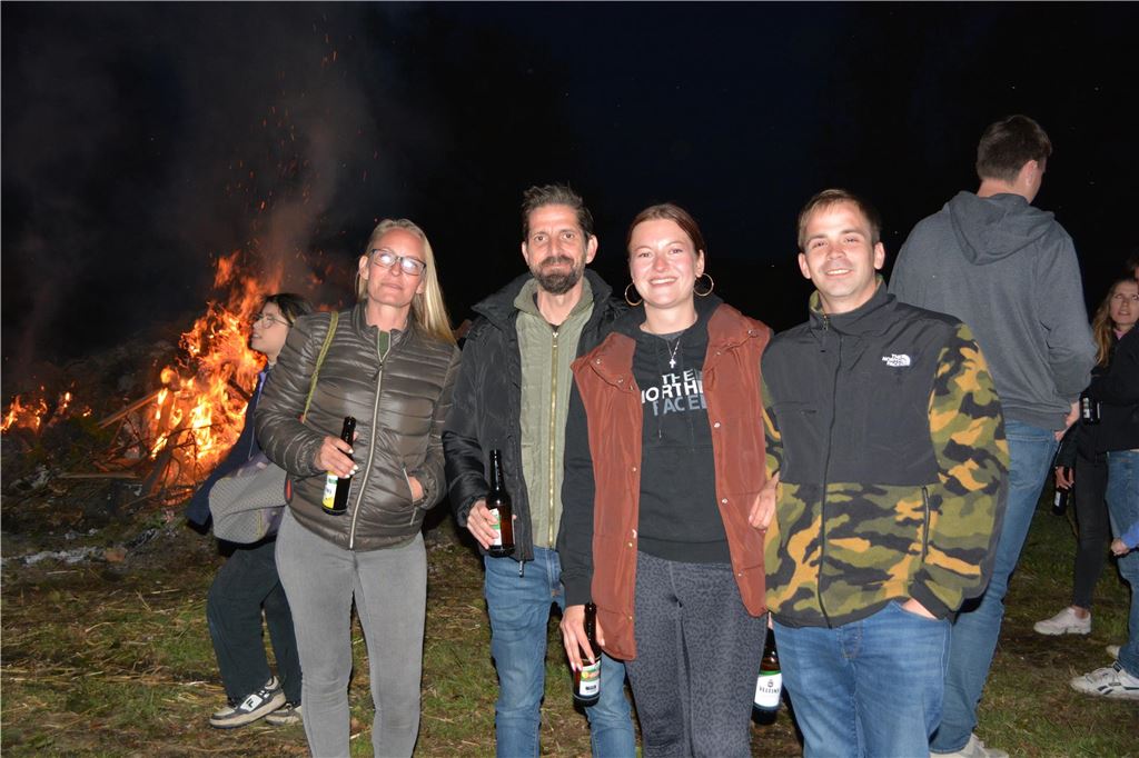 Osterfeuer SV Langschede 2025