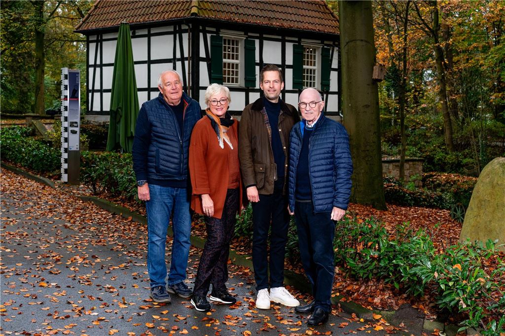 Schlossmühle öffnet am Mühlentag: Jazz-Musik empfängt die Gäste Der Vorstand der Mühlenfreunde