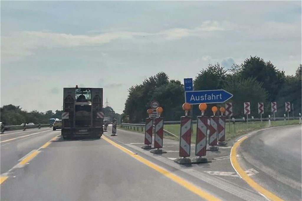 Zu kalt, zu nass: A2-Sanierung verzögert sich seit Monaten Die Baustelle auf der A2 in Castrop-Rauxel.
