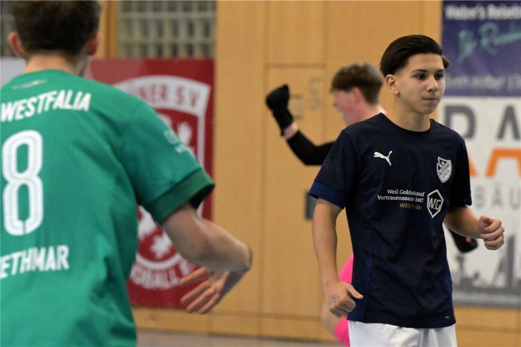 Die besten Bilder von der B-Jugend-Hallenstadtmeisterschaft.