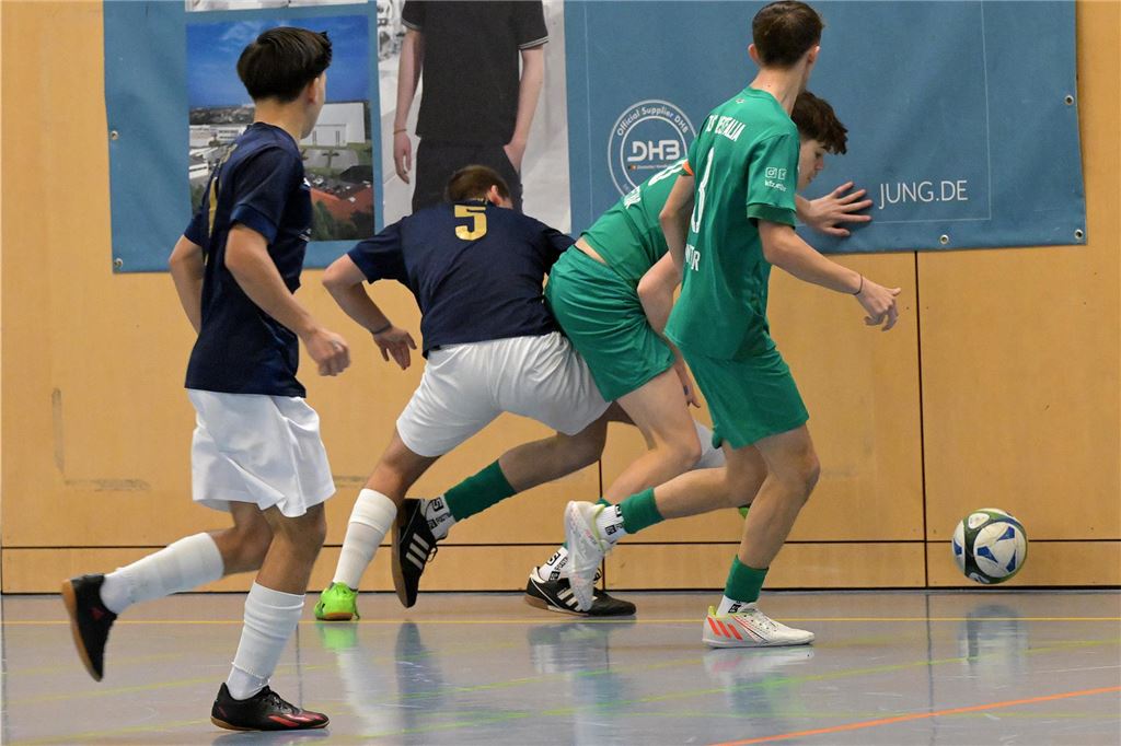 Die besten Bilder von der B-Jugend-Hallenstadtmeisterschaft.