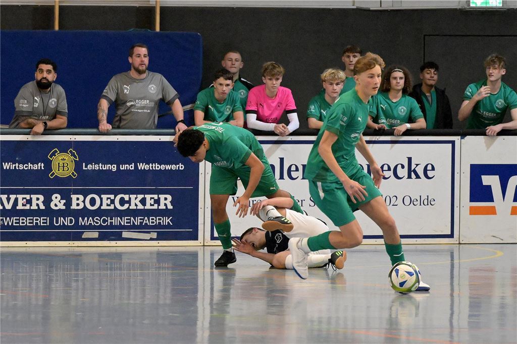 Die besten Bilder von der B-Jugend-Hallenstadtmeisterschaft.