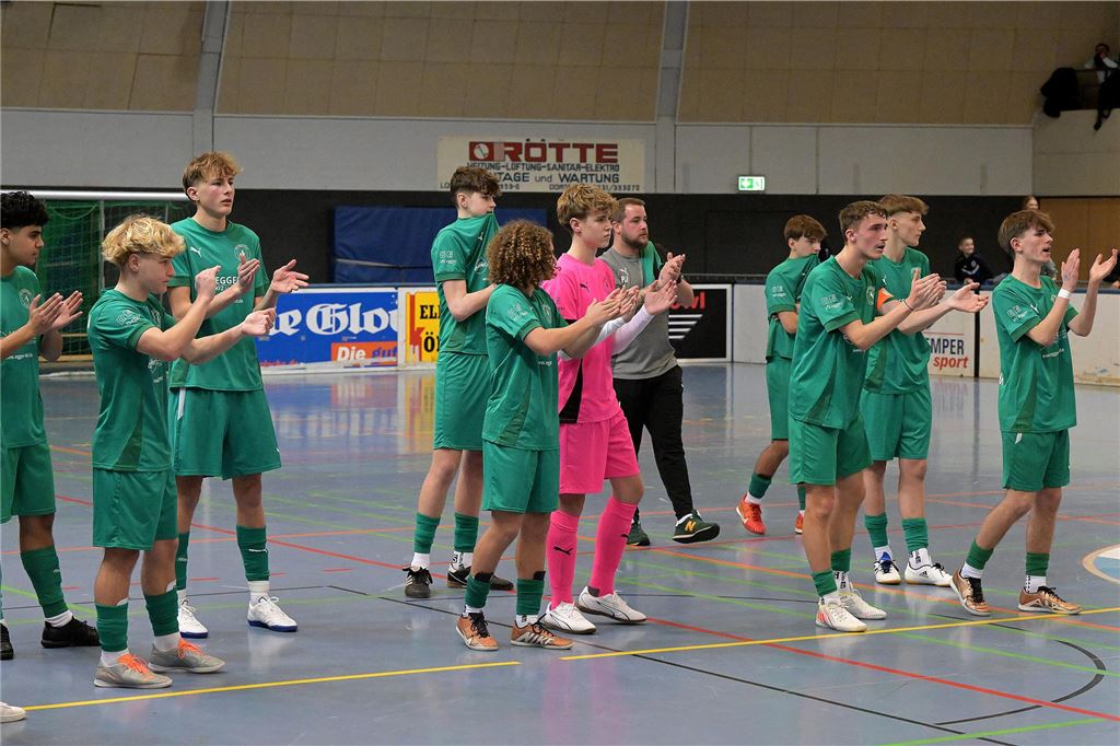 Die besten Bilder von der B-Jugend-Hallenstadtmeisterschaft.