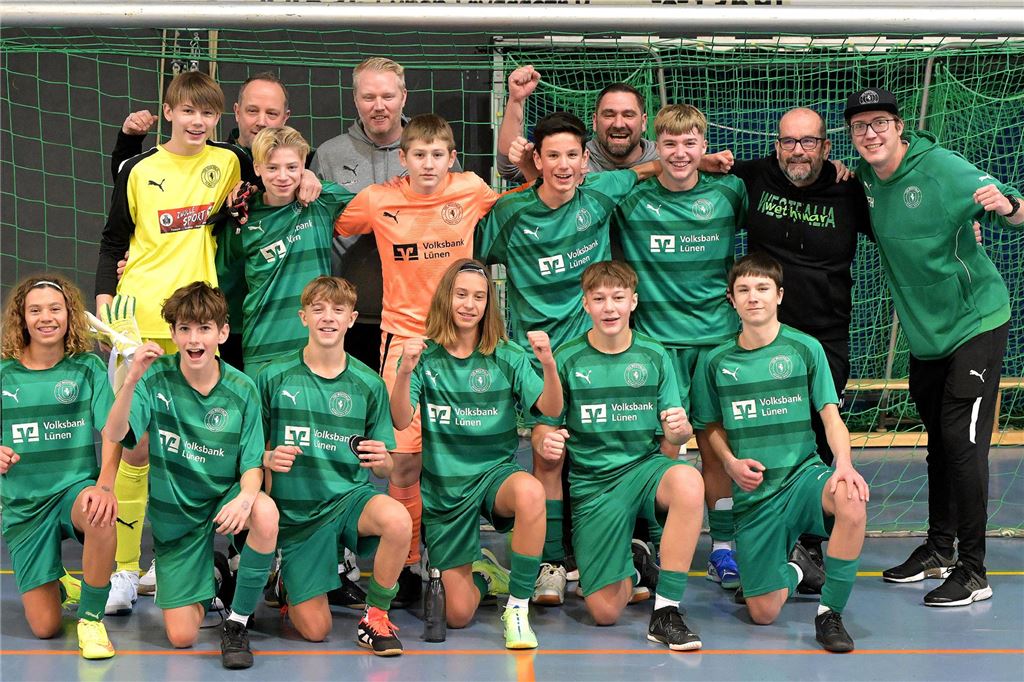 Die besten Bilder von der C-Jugend-Hallenstadtmeisterschaft.