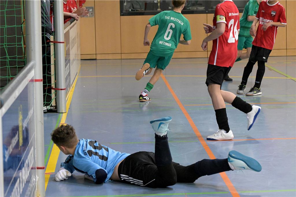 Die besten Bilder von der C-Jugend-Hallenstadtmeisterschaft.