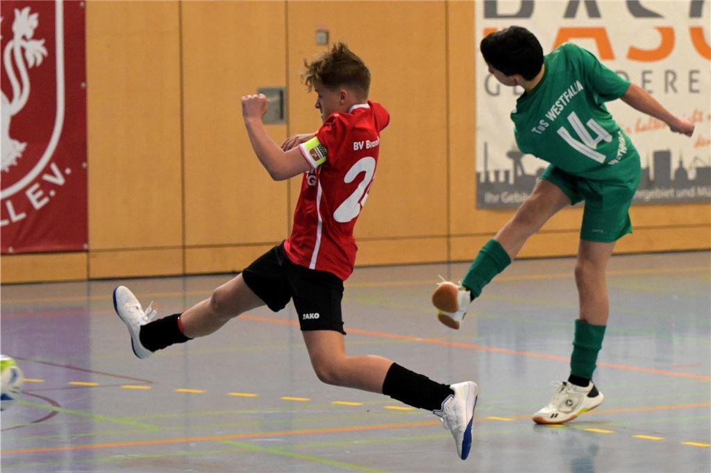 Die besten Bilder von der C-Jugend-Hallenstadtmeisterschaft.