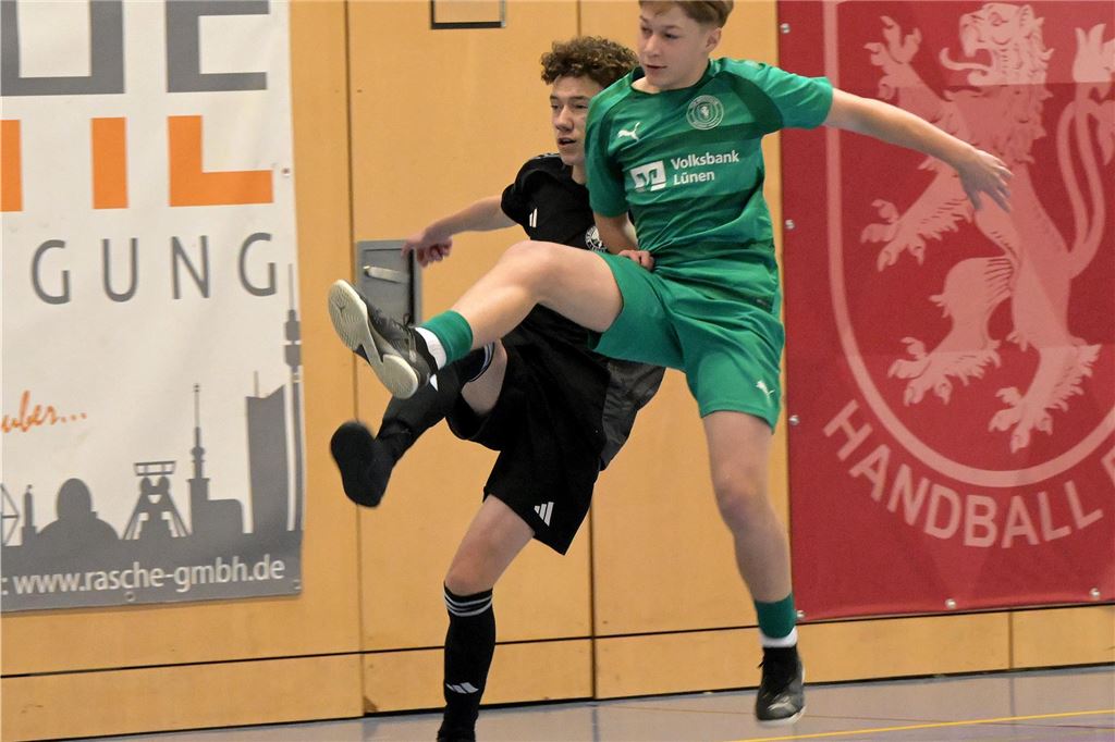 Die besten Bilder von der C-Jugend-Hallenstadtmeisterschaft.