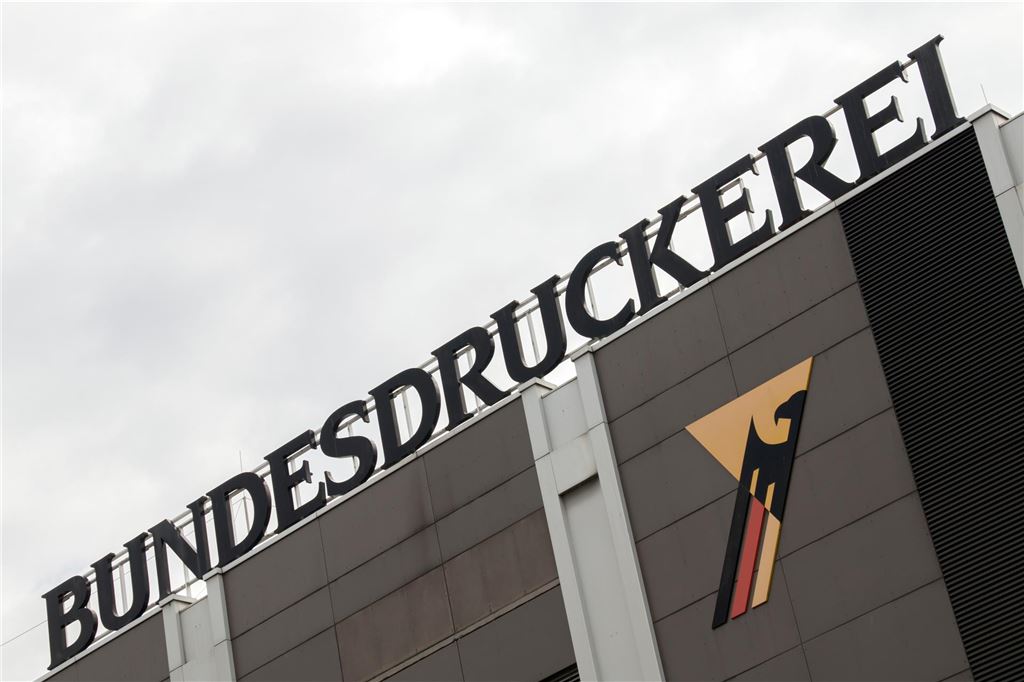 Rathaus macht Fotografen Konkurrenz: „Das ist Wettbewerbsverzerrung“ Der Schriftzug «Bundesdruckerei»,